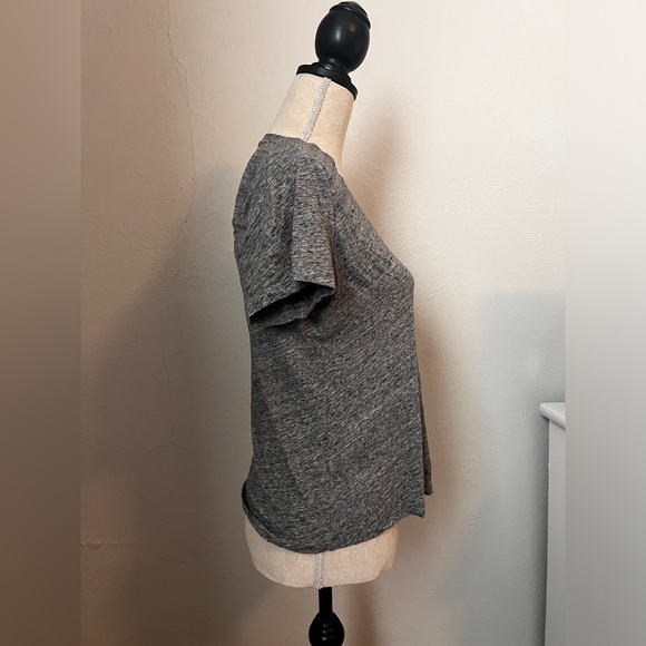 Madewell Slub V-Neck Tee Size Medium - Picture 3 of 10